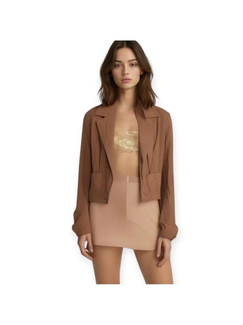 Amber Sun Cardigan Button Up Jacket Blazer